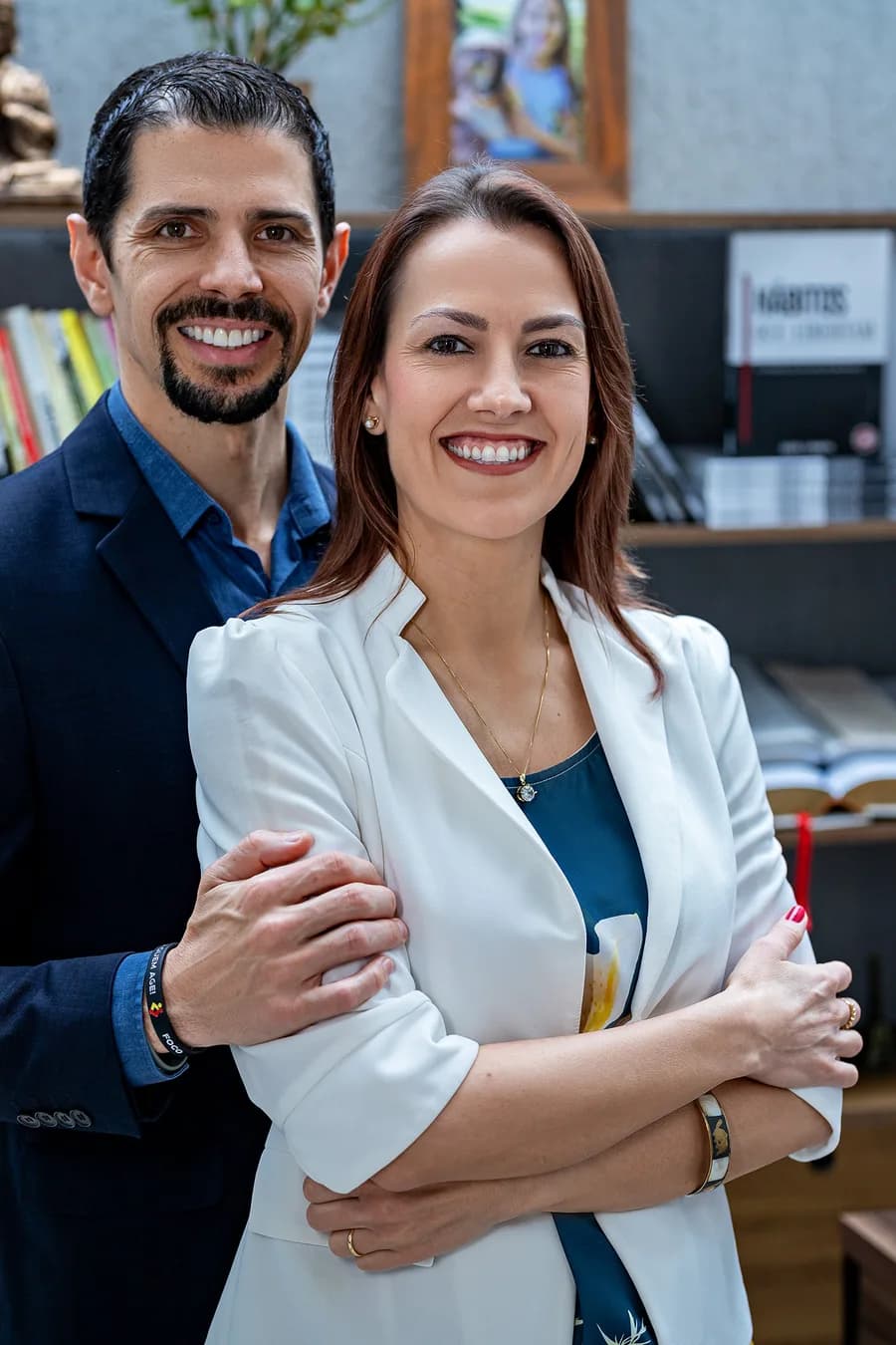 Gian Lisboa e Lauren Thomasi, fundadores do Tinora